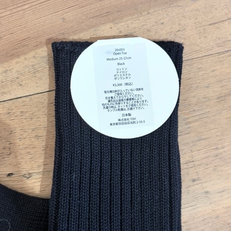 26SS CONLEAD Open Toe Black