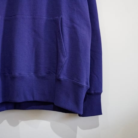 serve emb. sweat hoody navy