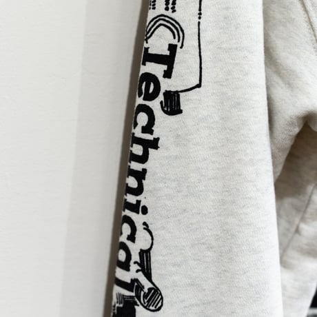serve horse sweat hoody oatmeal