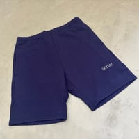 serve emb. Sweat Shorts Navy