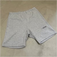 serve emb. Sweat Shorts Gray