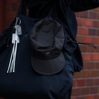 logo mark emb. cap / black