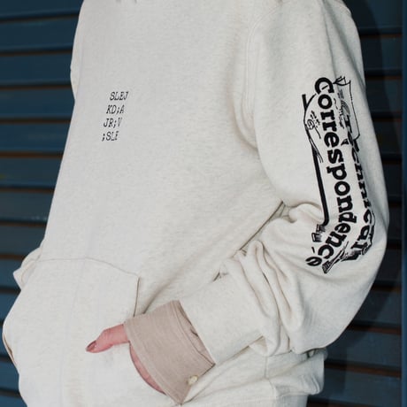 serve horse sweat hoody oatmeal