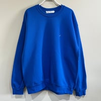 logo mark emb. crew neck sweat Blue