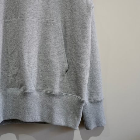 serve emb. sweat hoody grey