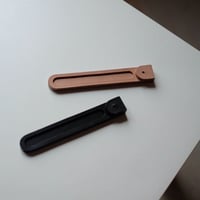 leather incense stand production by FIART & WOOD