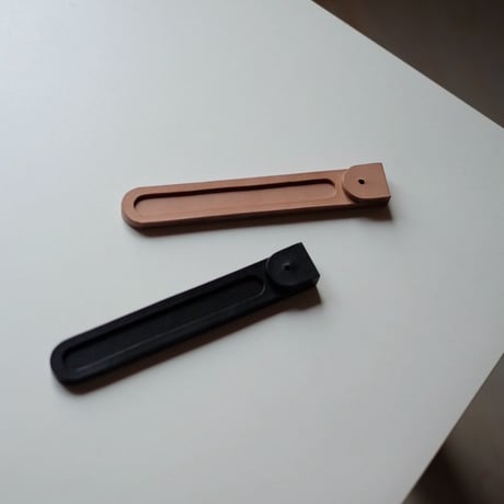 leather incense stand production by FIART & WOOD