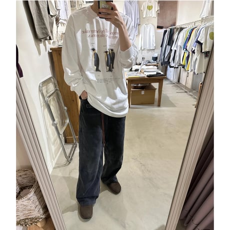 （12345）penguin long T-shirt