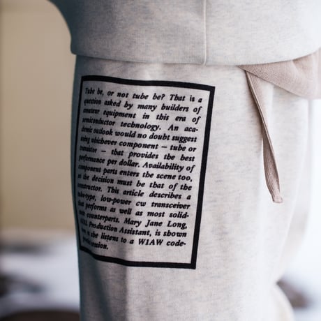 serve horse sweat pants oatmeal