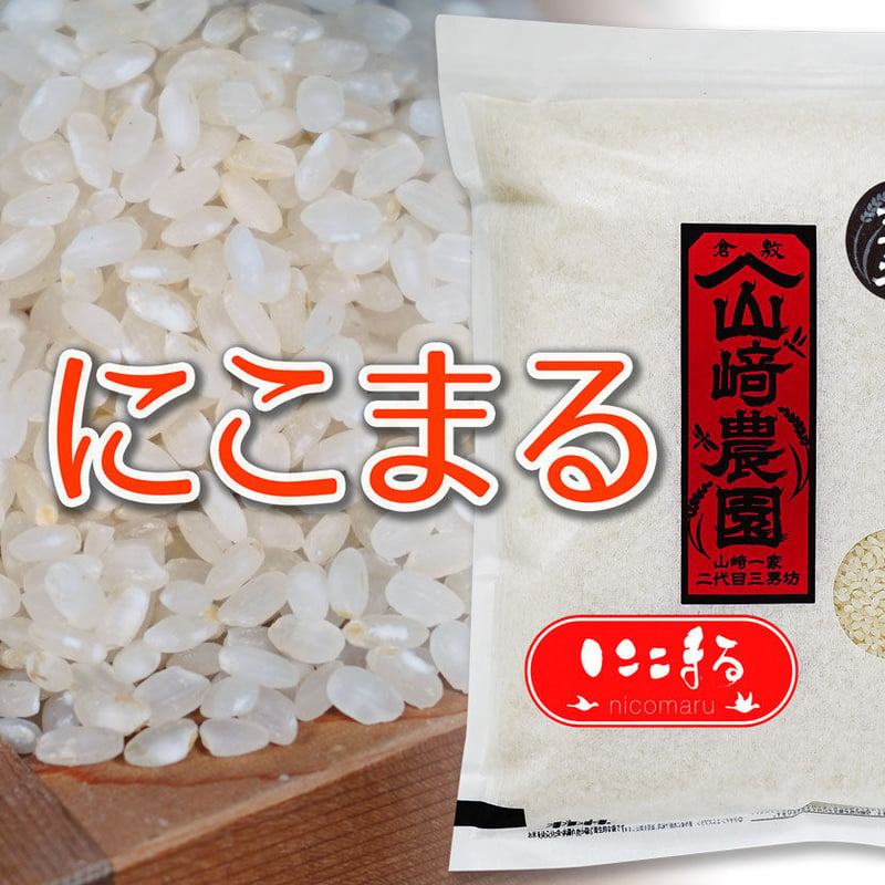 岡山県産 無・無 にこまる 玄米 2kg | ヘルシー愛米ひろば