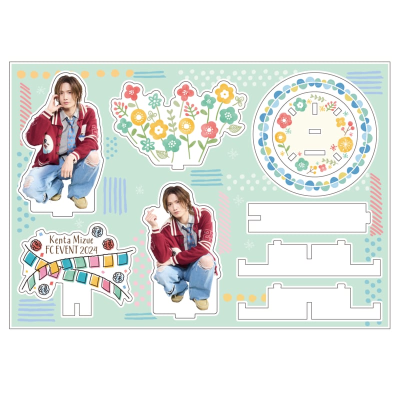 水江建太 立体アクリルスタンド | MIZUE STORE