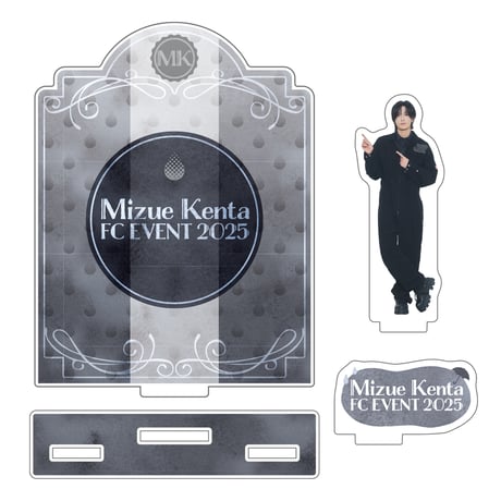 【水江建太】FCイベント アクリルプレート 水江建太 FCイベント 2025 アクリルカードスタンド アクスタ B