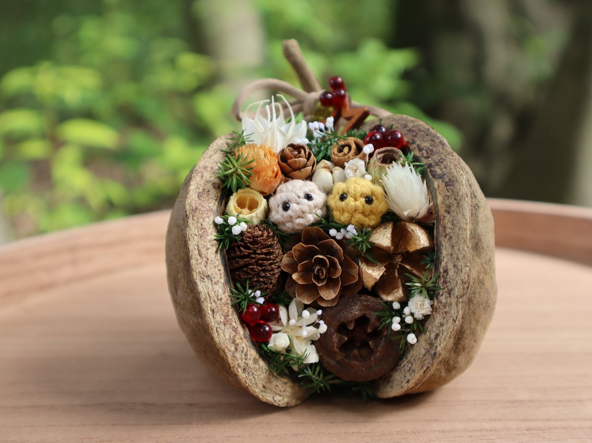 Christmas ブッダナッツアレンジ (大きめサイズ)1個 11/26