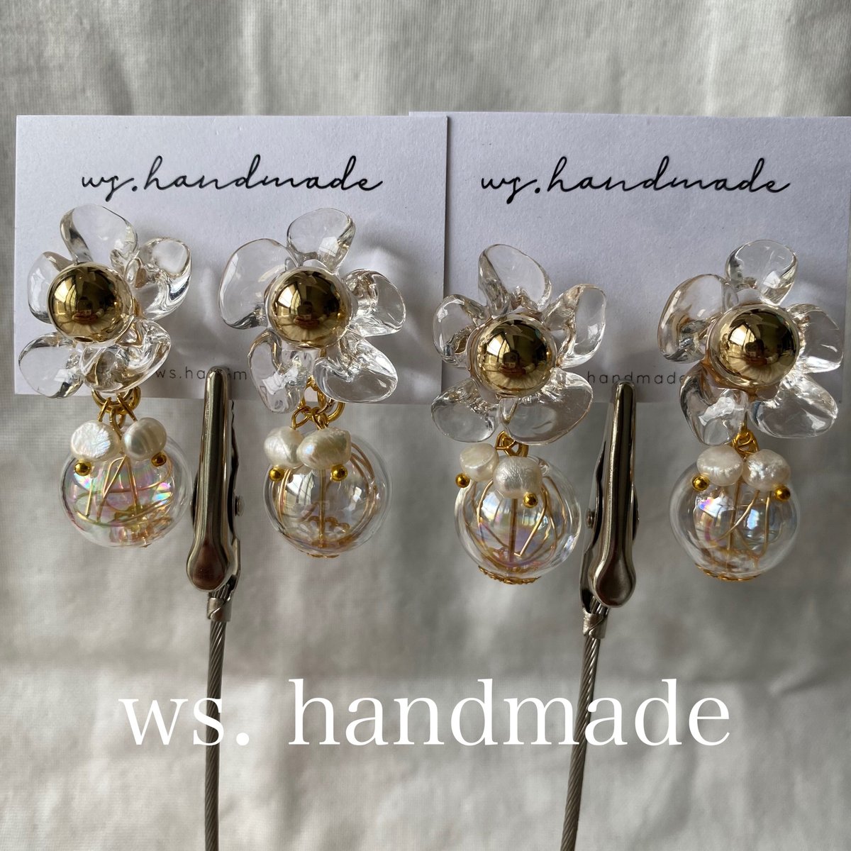 handmade＊イヤリング - イヤリング・ノンホールピアス