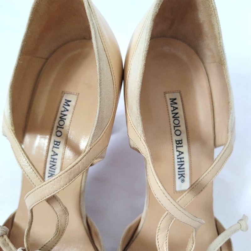 良品❤箱付き☆MANOLO BLAHNIK【マノロブラニク】アレンジ 良品❤箱付き☆MANOLO BLAHNIK【マノロブラニク】アレンジ