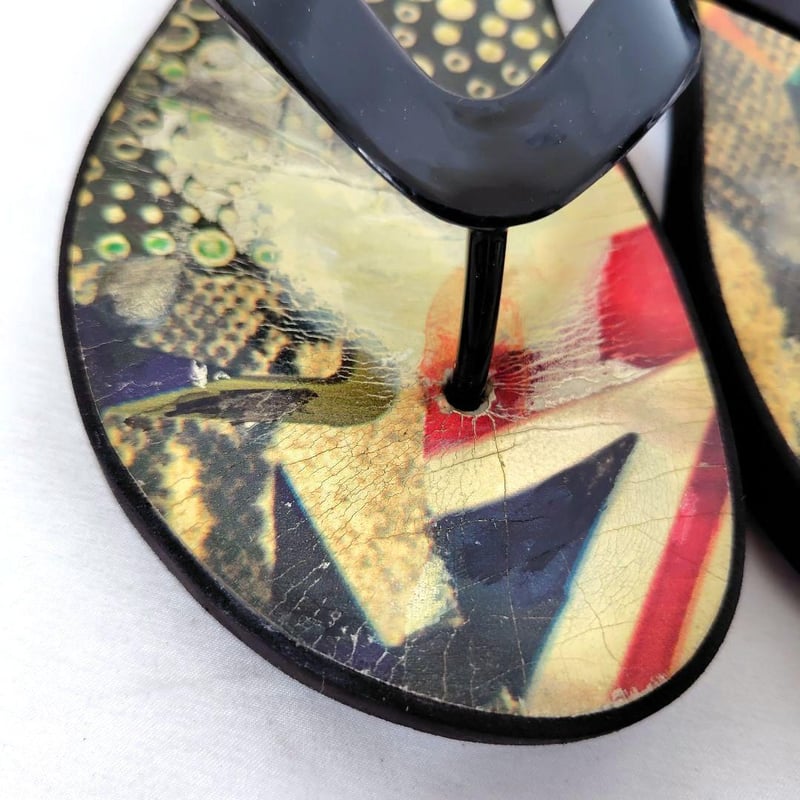 メンズ☆超希少☆JIMMY CHOO【ジミーチュウ】ビーチサンダル トング