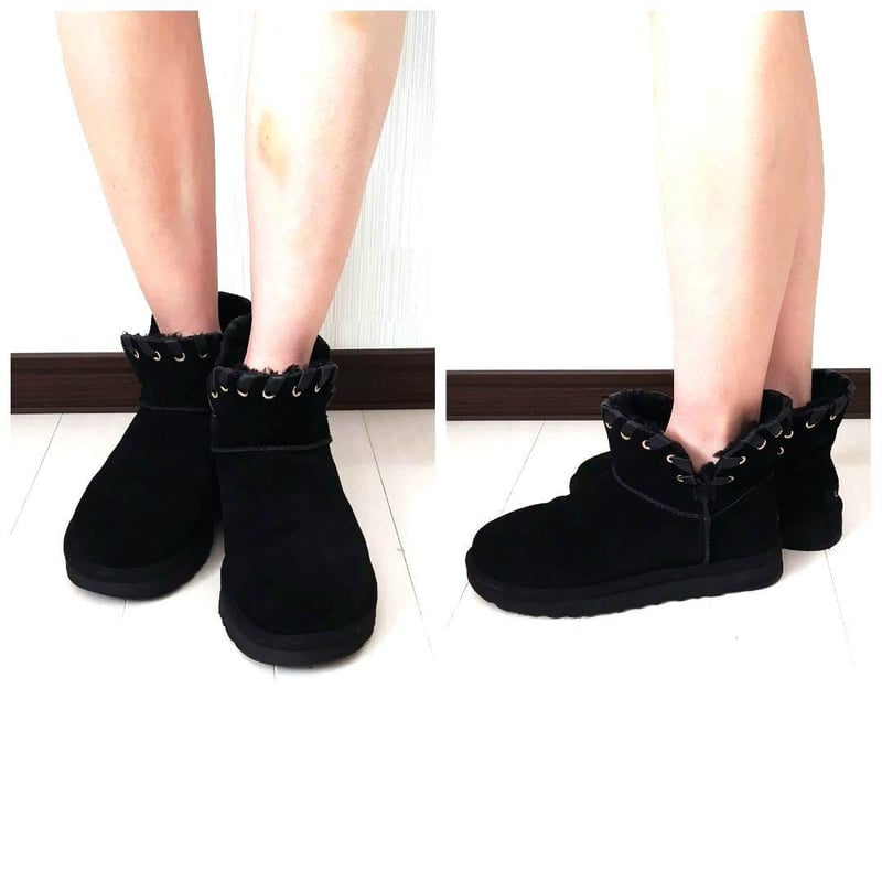 UGG ムートンブーツ　黒 楽天市場】アグ クラシックミニ UGG ムートンブーツ レディース