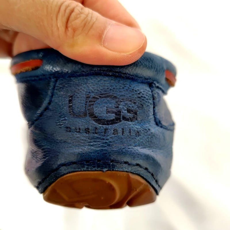 メンズ☆美品箱付き☆UGG【アグ】ツインソール デッキシューズ