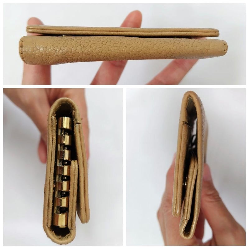 CHANEL【シャネル】キャビアスキン ココマーク 6連キーケース CHANEL【シャネル】キャビアスキン ココマーク 6連キーケース