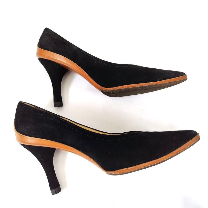 フェラガモ Ferragamo スエード パンプス SALVATORE FERRAGAMO