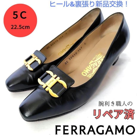 新品　フェラガモ ガンチーニ金具　ローファー　パンプス　美品 新品 フェラガモ ガンチーニ金具 ローファー パンプス 美品 楽天市場