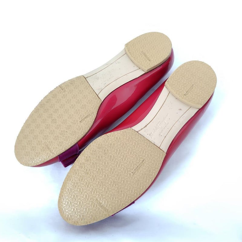 Ferragamo フェラガモヴァラシューズ フェラガモ ヴァラ 美品、ダーク