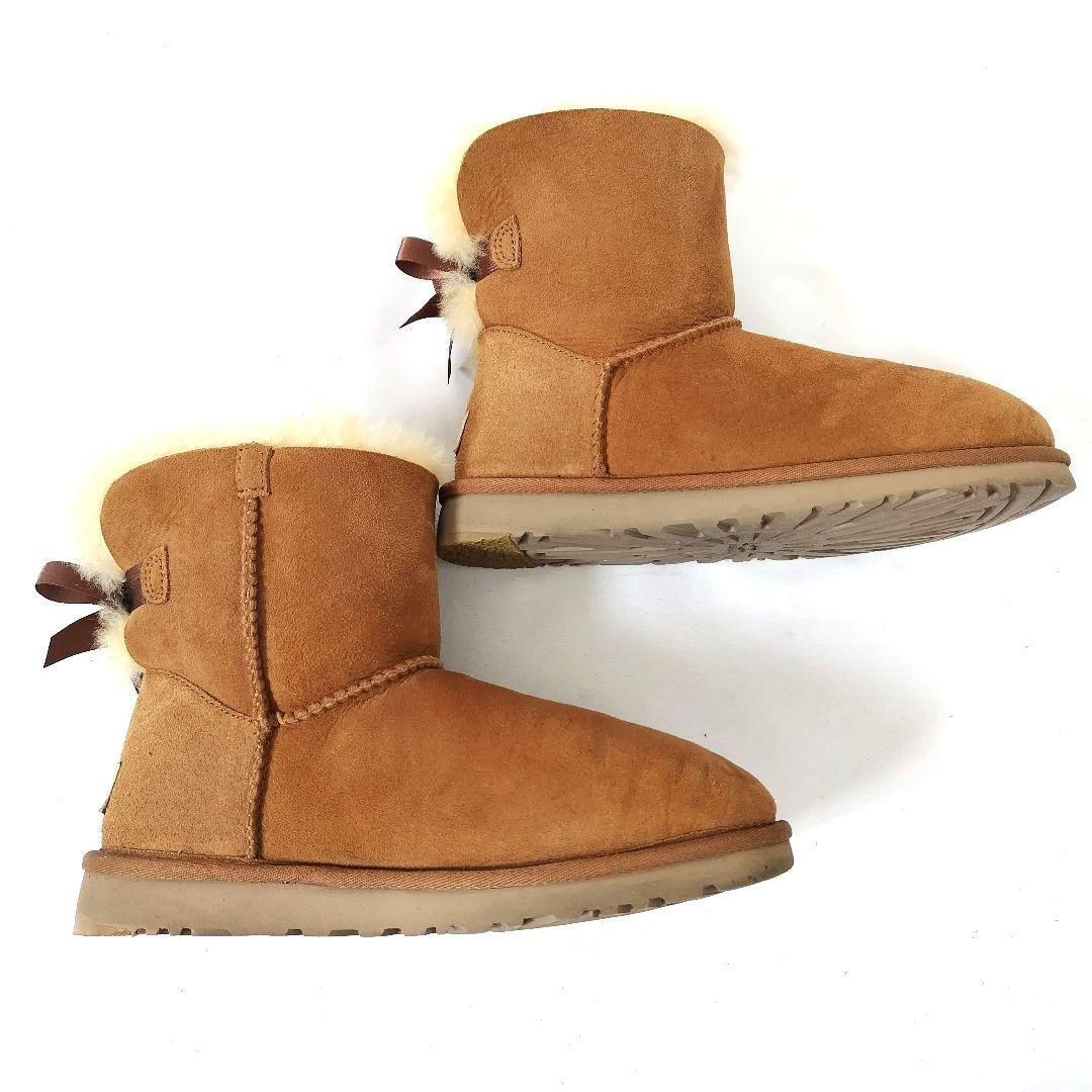 新品　UGG アグ　ベイリーボウ　ムートンブーツ　5  ショートブーツ 新品 UGG アグ ベイリーボウ ムートンブーツ 5 ショートブーツ