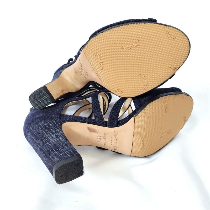 JIMMY CHOO ジミーチュウ デニム サンダル 美品 【公式通販】