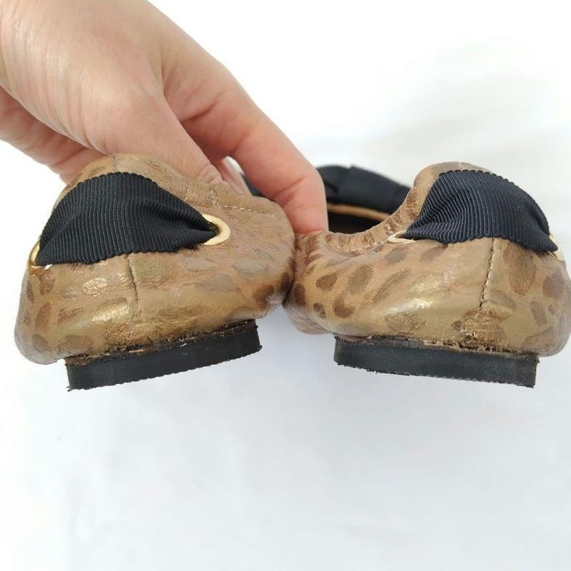 ルイヴィトン レオパード柄 パンプス フラットシューズ 36 23cm相当