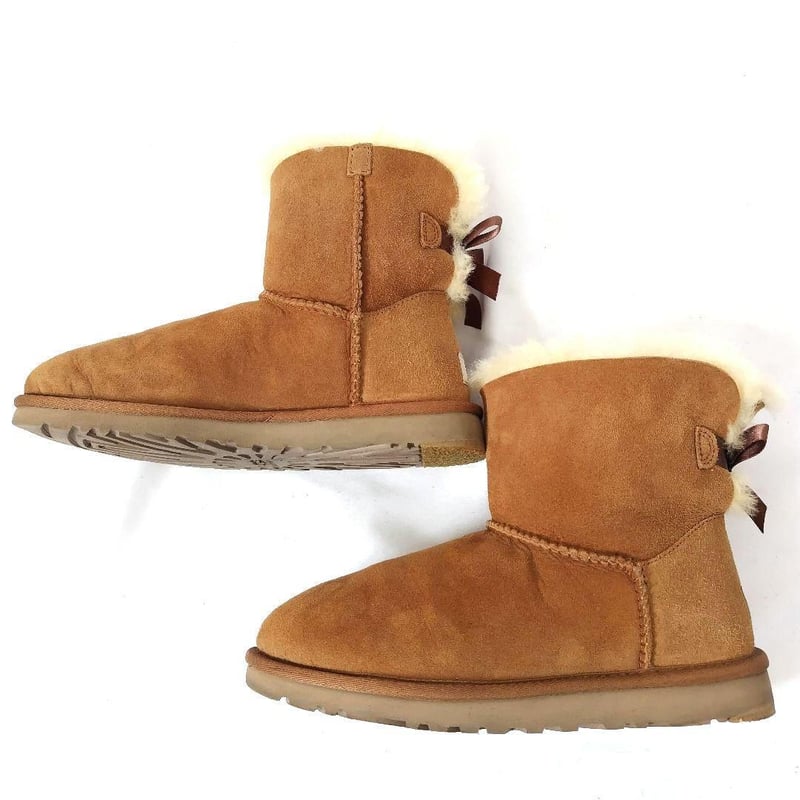 UGG ムートンブーツミニ ベイリー ボウ II 7(14.5㎝) 楽天市場】UGG ムートン トドラー キッズ ブーツ アグ ミニ