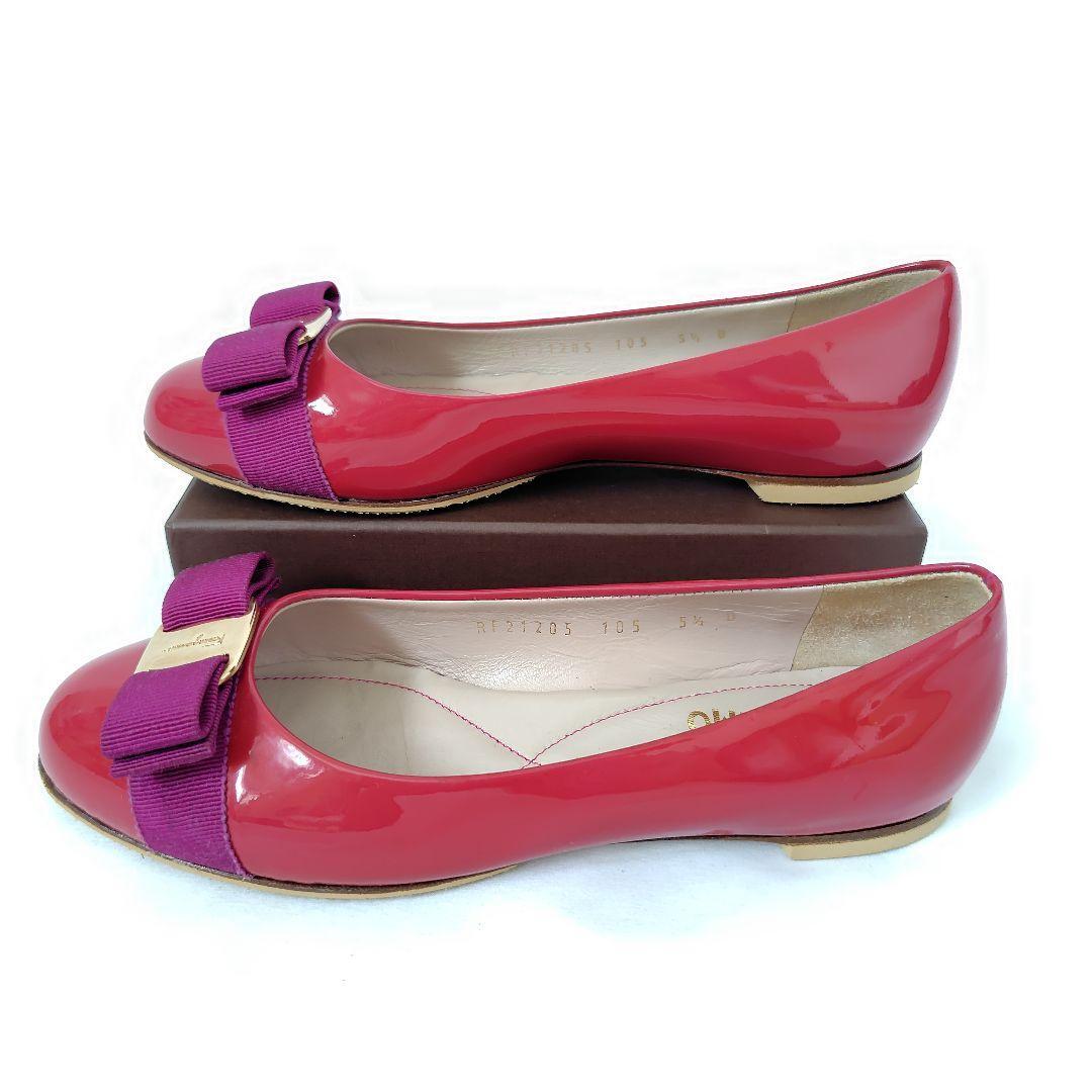 Ferragamo【フェラガモ】ヴァラ フラットシューズ ヴァリナ パンプス