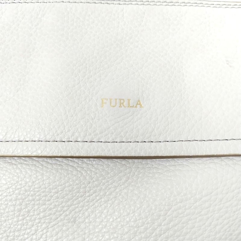 美品❤FURLA【フルラ】2ウェイ ショルダーバッグ オフホワイト