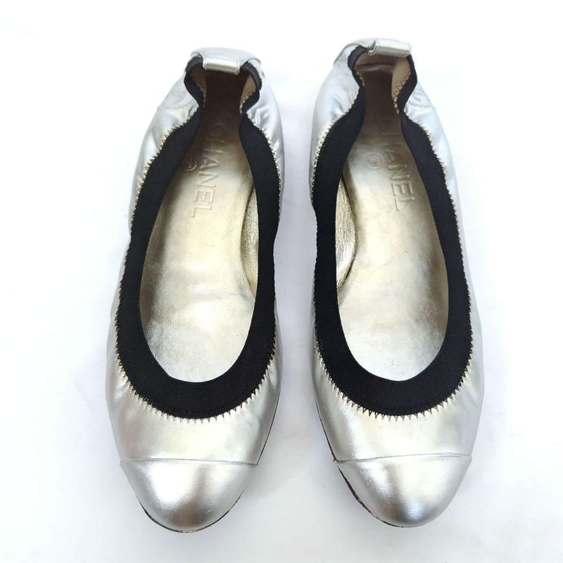 ❥CHANEL【シャネル】ココマーク♡フラットシューズ バレエシューズ