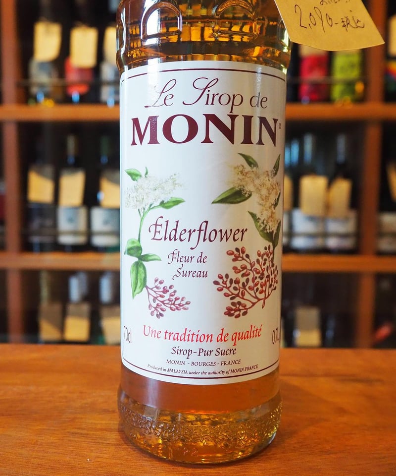 シロップ】モナン /エルダーフラワー | wineshop bamboche's STORE