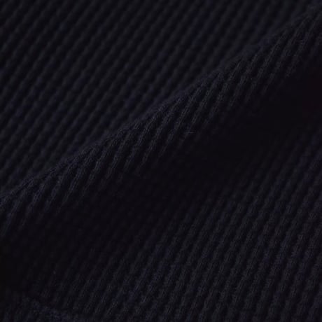 MADE BLANKS Snow Day Thermal Zip Hoodie - Black
