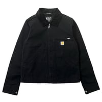 Carhartt USA Re-Engineered Rugged Flex Relaxed Fit Duck Detroit Jacket Black