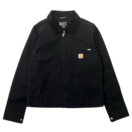 Carhartt USA Re-Engineered Rugged Flex Relaxed Fit Duck Detroit Jacket Black