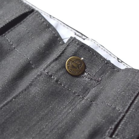 Ben Davis Gorilla Cut Pants - Charcoal Denim
