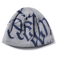 Hellrazor Letter Beanie - Grey