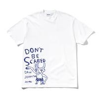 BUTTERGOODS × DANIEL JOHNSTON Don’t BeScared Tee - White