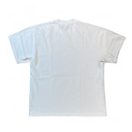 Custom La Apparel s/s Garment Dye Crewneck 6.5oz - White