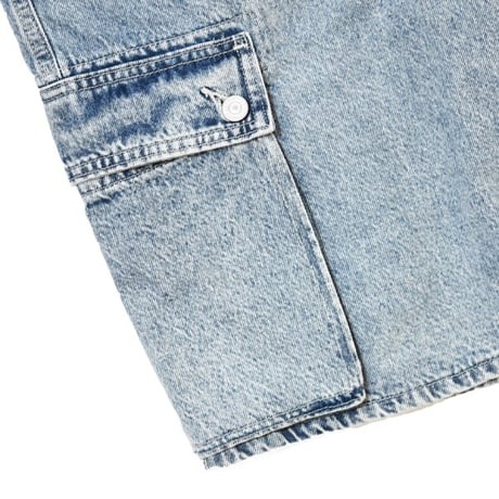 Levi's 478 Baggy Cargo Shorts - Light Indigo