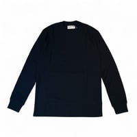 RETROFIT Crewneck L/S Thermal Knit T-Shirt - Black