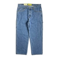 NEO BLUE Baggy Carpenter Jeans Medium Blue