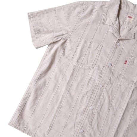 Levis Classic Camp Shirts - Pumice Stone Dobby