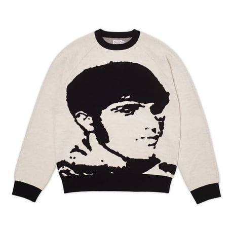 Hoddle Sane Reaction Knit - White/Black
