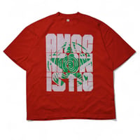 ANACHRONISTIC STAR TEE - RED