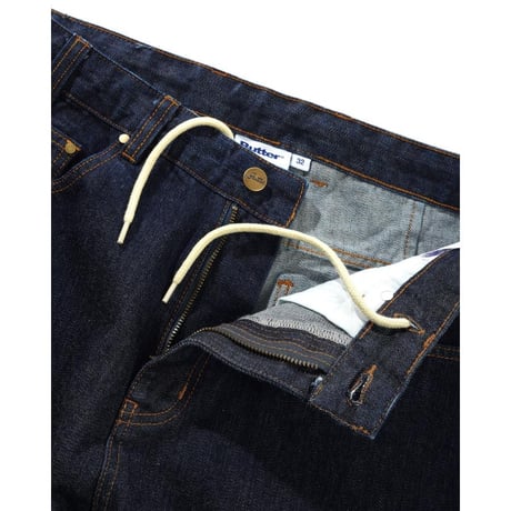 BUTTERGOODS × DANIEL JOHNSTON BullSelvedge Denim Jeans - Indigo