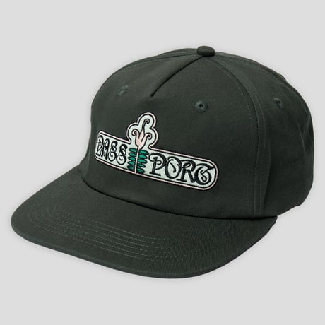 Pass~Port Gardenia Workers Cap Dark Elm