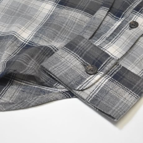 Old Navy Hooded Plaid Flannel Shirts - Grey Multi